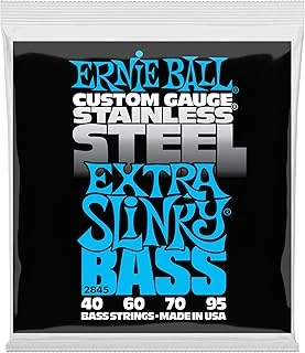 Ernie Ball Ekstra Slinky Paslanmaz Çelik Elektrik Bas Telleri, Ölçü 40-95 ürün görseli 1
