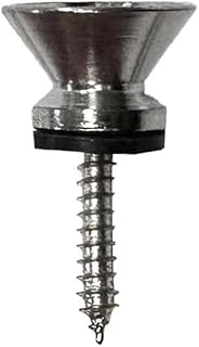 Pm1 Silver Metal Kaliteli Gitar Askı Pimi Omuz Askısı Takmak İçin Vida Pim ürün görseli 1