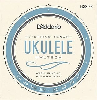 D'Addario Ej88T-8 8 Telli Tenor Ukulele Için Naylon Tel ürün görseli 1