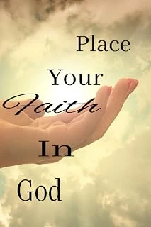 Place Your Faith In God: Prayer Journal For Women Or Men ürün görseli 1