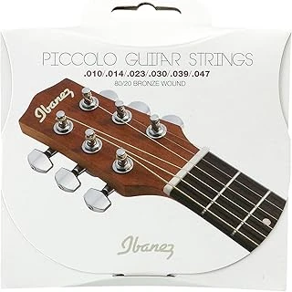 Ibanez 6 Telli Piccolo Ekstra Hafif Tel Seti (650 Mm Uzunluk, Ewp) Için - .010/.014/.023/.030/.039/.047 Kaplamalı 80/20 (Ipcs6C) ürün görseli 1