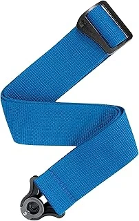 D'Addario Accessories Auto Lock Gitar Askısı - Kilitli Gitar Askısı - Kilitleme Gitar Kayışı - Mavi, Polypro ürün görseli 1