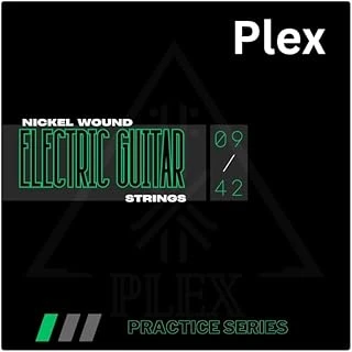 Plex Elektro Gitar Teli, Practice Series, Nickel Wound, Light Gauge 09-42, 6 Telli Elektrik Gitarlar İçin ürün görseli 1