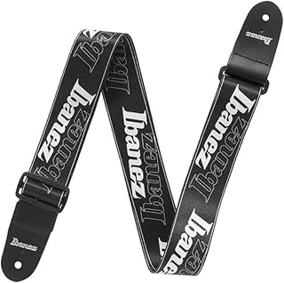 Ibanez Tasarım Kayış -"Ibanez Logo" (Gsd50-P6), Siyah ürün görseli 1