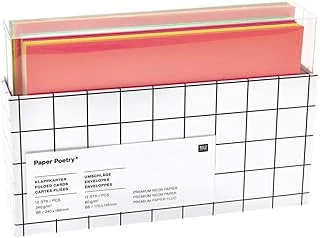Kartenset B6, Neon Mix, Fsc Mix ürün görseli 1