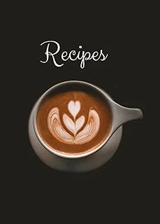Independently Published Coffee, Beverage, Recipe Book, Recipe Cards, 5X7 ürün görseli 1