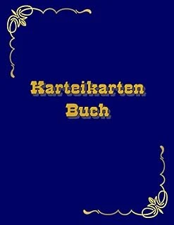 Independently Published Karteikarten Buch 100 Seiten A4 Für Viele Berufe Geeignet Karteikartenbuch Arzt Hno Hausarzt Arztpraxis Physiotherapie Facharzt Zahnarzt ... Für Kundendaten Blau (German Editi ürün görseli 1