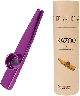Mk-01P Metal Kazoo Kutulu Alüminyum Alaşım Mor ürün görseli 1