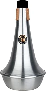 Tec Protec Liberty Bass Trombone Aluminum Mute-Straight, Model Ml108, Gümüş, Siyah, Kahverengi ürün görseli 1