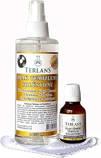 Terlans Plak İğne Temizleme Bakım Seti (Gramofon Pikap & Plak Çalar) Vinyl Record & Stylus Cleaning Solution ürün görseli 1