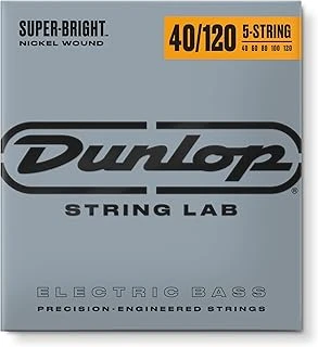 Jim Dunlop Dbsbn40120 Nickel 5 Telli Bas Gitar Seti (40-120) ürün görseli 1