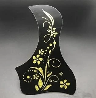 Pg157G Pickguard Gitar Pena Koruyucu Bird Polite Sarı Çiçekli ürün görseli 1