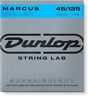 Jim Dunlop Dbmms45125 Marcus Miller Super Bright Bas Gitar Teli (45-125) ürün görseli 1