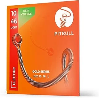Pitbull Gold Seri Elektro Gitar Teli Set (10-46 Light, Tekli Set) ürün görseli 1