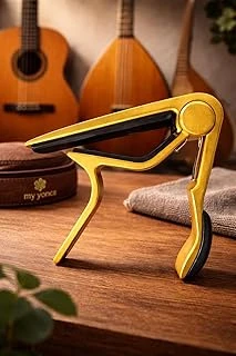 Nemesis Fc-75 Gitar Capo Saz Bağlama Kaposu Gitar Için Uyumlu Gold Kapo ürün görseli 1
