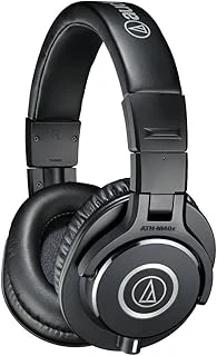 Audio Technica Ath-M40X Profesyonel Stüdyo Monitör Kulaklığı, Siyah, Standart ürün görseli 1