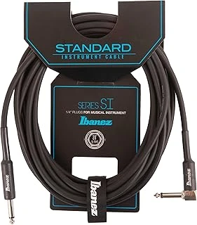 Ibanez Si Serisi (Standart) Enstrüman Kablosu - Düz Açılı Fiş - Jak - Jak, Siyah - 6,10 M / 20 Ft (Si20L) ürün görseli 1
