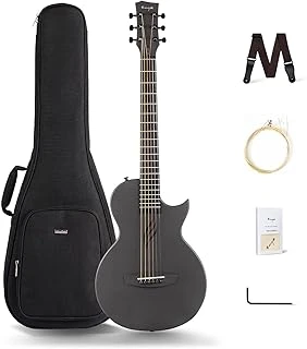 Enya Nova Go Bk Siyah Renk Akustik Gitar ürün görseli 1