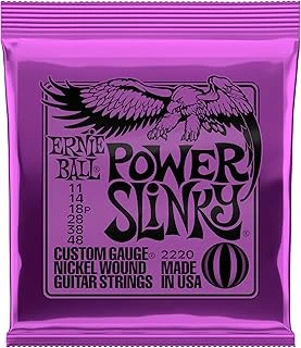 Ernie Ball Power Slinky Elektro Gitar Teli - Kalınlık 11-48 ürün görseli 1