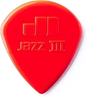 Jim Dunlop Jazz Iii Nylon Red Pena ürün görseli 1
