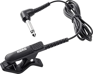 Korg - Cm-300-Bk Klip Tipi Tuner Için Geliştirilmiş Tasarım Kontak Mikrofonu - Siyah ürün görseli 1