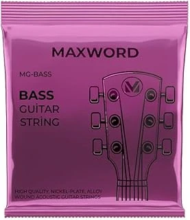 Maxword Gt-Bass Kaliteli Bas Gitar Teli 1 Takım Set ürün görseli 1