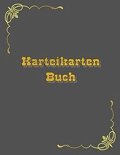 Independently Published Karteikarten Buch 100 Seiten A4 Für Viele Berufe Geeignet Karteikartenbuch Arzt Hno Hausarzt Arztpraxis Physiotherapie Facharzt Zahnarzt ... Für Kundendaten Grau (German Editi ürün görseli 1