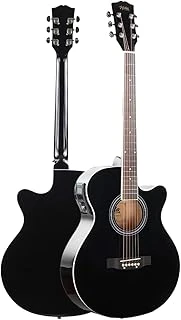 Xc-300Xbk-Eq Profesyonel Siyah Elektro Akustik Gitar 4/4 Yetişkin Üst Segment ürün görseli 1