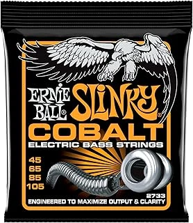 Ernie Ball Hybrid Slinky Kobalt Elektrik Bas Telleri, Ölçü 45-105 ürün görseli 1