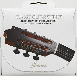 Ibanez Tel Seti 6 String Hard Gerginlik Için - .0285/.0327/.0410/.030/.036/044 Şeffaf Naylon/Gümüş Kaplama Sargı (Icls6Ht), .0285/.0327/.0410/.030/.036/.044 ürün görseli 1