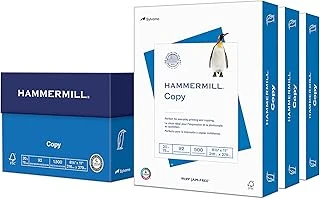 Hammermill Yazıcı Kağıdı, 20 Lb Kağıdı, 8,5 X 11-3 Ream (1.500 Yaprak) - 92 Parlak, Abd'De Üretilmiştir, 500 Adet (3'Lü Paket) ürün görseli 1