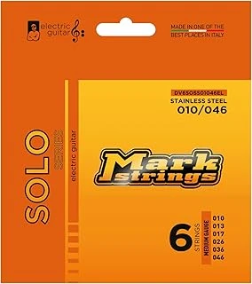 Mark Strings Solo Stainless Steel 10-46 Elektro Gitar Teli ürün görseli 1