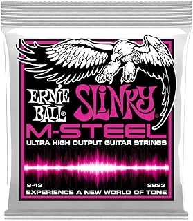 Ernie Ball Super Slinky M-Çelik Elektro Gitar Telleri, Ölçü 9-42 ürün görseli 1