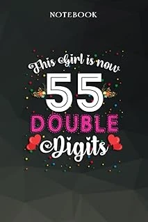 Independently Published Birthday Gifts For Men :This Girl Is Now 55 Double Digits 55Th Birthday Gift: Gifts For Teens:Funny Gifts For Men, Gifts For Him - Gifts For Husband, Day, Birthday Gifts For M ürün görseli 1