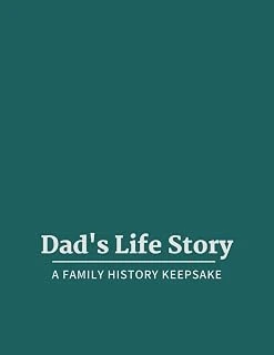 Dad'S Life Story: A Father'S Guided Keepsake Journal And Memory Book, Tell Me Your Story (A Series), Green ürün görseli 1