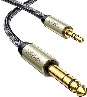 Ugreen 3,5 Mm Jak, 6,35 Mm Jak Kablosu, Aux Adaptörü, Stereo Ses Kablosu, Dijital Arayüz Enstrüman Kablosu, Gitar, Mikser, Mikrofon, Kayıt Cihazı, Mikser, Amplifikatör Vb. Için (3M) ürün görseli 1