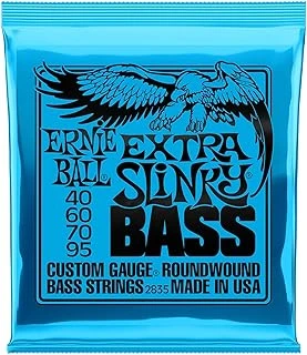 Ernie Ball Ekstra Slinky Nickel Woundlı Elektrik Bas Telleri, Ölçü 40-95 ürün görseli 1