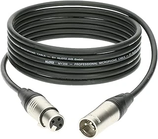 Klotz M1 My206 Mikrofon Kablosu Siyah 15M Xlr Klotz Uçlu ürün görseli 1