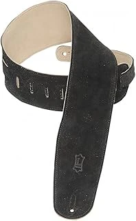 Levy'S Leathers Ms4-Blk Süet-Deri Bas Kayışı, Siyah ürün görseli 1
