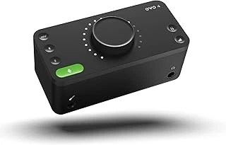 Audient Evo4, Evo 4 Usb Ses Arabirimi Ses Kartı Müzik Üretimi Için (2 In / 2 Out Usb Ses Arayüzü, 48 Volt Phantom Besleme, 2 Mikrofon Preamp, Loopback,Windows/Mac/Ios), Siyah ürün görseli 1