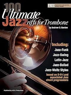 100 Ultimate Jazz Riffs For Trombone ürün görseli 1