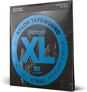D'Addario Etb92 Saitensatz Tapewound Bass Medium 50-105 Long Scale ürün görseli 1