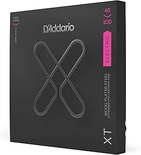 D'Addario Xtb45100 Bas Gitar Tel Seti, 4 Telli,Xt, 45-100, Long Scale ürün görseli 1