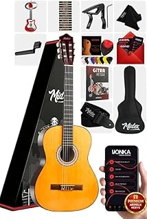 Cg-270M Doğal Renk Klasik Gitar 4/4 Yetişkin Boy Sap Ayarlı Full Set ürün görseli 1
