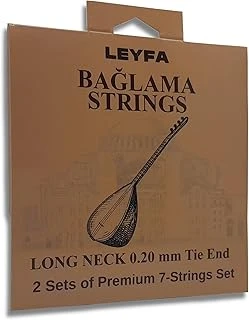 Uzun Sap Bağlama Teli Saz 2'Li Set ürün görseli 1