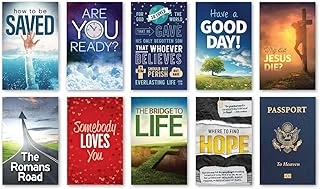 Gospel Tracts Assortment (Top Ten Titles - 100 Assorted Tracts - Niv) ürün görseli 1