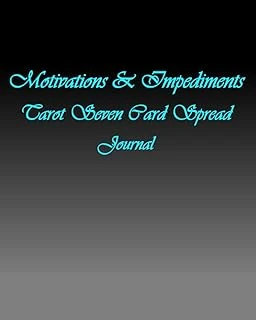Motivations & Impediments: Tarot Seven Card Spread Journal ürün görseli 1