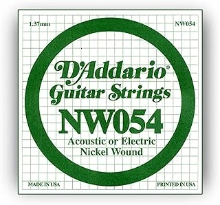 Daddario Nw054 Elektro Akustik Tek Tel, 5Li Paket, (Kalin Mi), ürün görseli 1