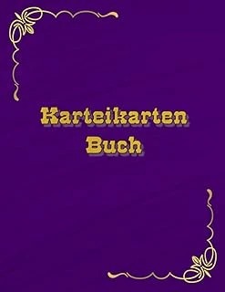 Independently Published Karteikarten Buch 100 Seiten A4 Für Viele Berufe Geeignet Karteikartenbuch Arzt Hno Hausarzt Arztpraxis Physiotherapie Facharzt Zahnarzt ... Kundendaten Notizbuch (Germ ürün görseli 1