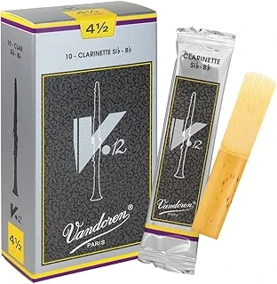 Vandoren Cr1945 V12 Bb Klarnet Yaprakları (Kalınlık 4,5), 10 Adet ürün görseli 1